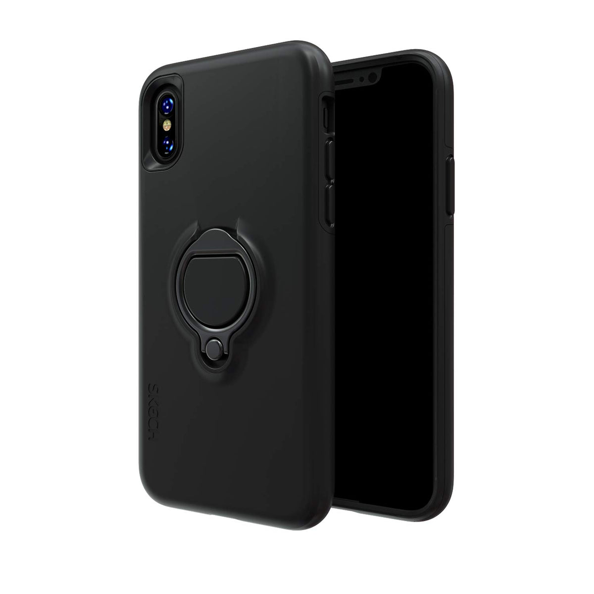 [819771021851] Skech Slim Shockproof Anti-Slip Vortex Hybrid Case For Apple Iphone Xs Max - Black