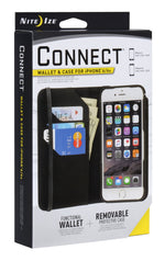Nite Ize Slim Connect Wallet Case For iPhone 6 6S Black