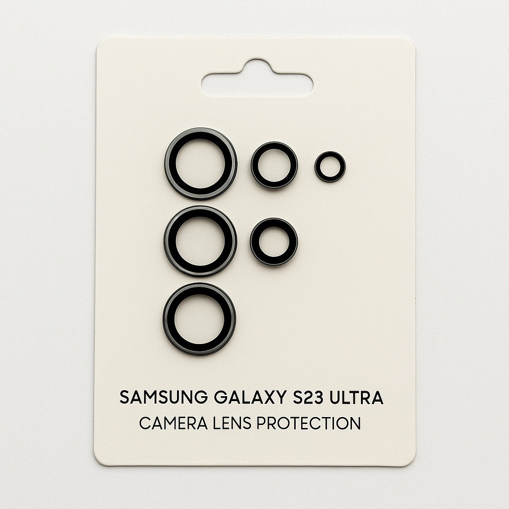 [810135810531] Simple Samsung Galaxy S23 Ultra Camera Lens Protection