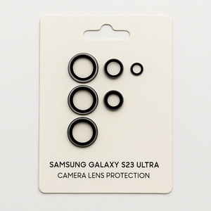 [810135810531] Simple Samsung Galaxy S23 Ultra Camera Lens Protection