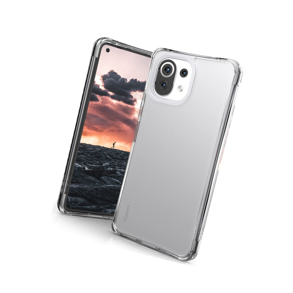 [810070361419] Urban Armor Gear Uag Designed For Xiaomi Mi 11 Lite 4g / Mi 11 Lite 5g / Mi 11 Lite 5g Ne Case [6.5-Inch Screen] Rugged Lightweight Slim Shockproof Transparent Plyo Protective Cover, Ice