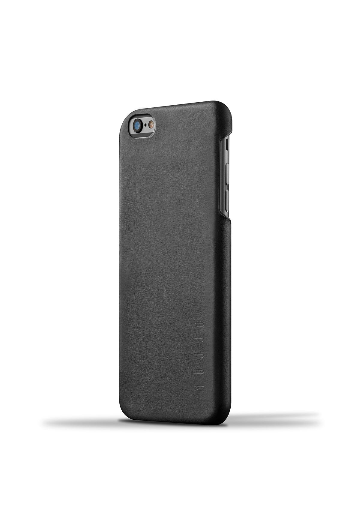 Mujjo Leather Case Black For iPhone 6/6s Plus Slim Premium Shield
