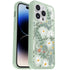 Otterbox Symmetry Series Series+ Clear Antimicrobial Case With Magsafe For Iphone 14 Pro (Only) Sage Advice (Green)