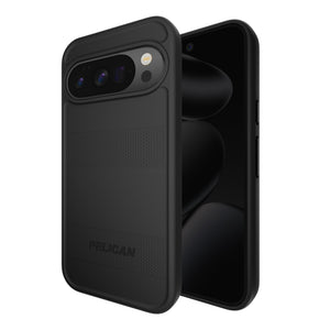 Pelican Protector Google Pixel 10 Pro/Pixel 10 Case, Rugged Magnetic Phone Case With 16ft Military - Grade Drop Protection - Heavy Duty Phone Cover With Magnets - Black - 840171749984
