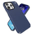Speck Iphone 15 Pro Max Case - Built For Magsafe, Drop Protection - Scratch Resistant, Soft Touch, 6.7 Inch Phone Case - Presidio2 Pro Coastal Blue/Dust Grey/White