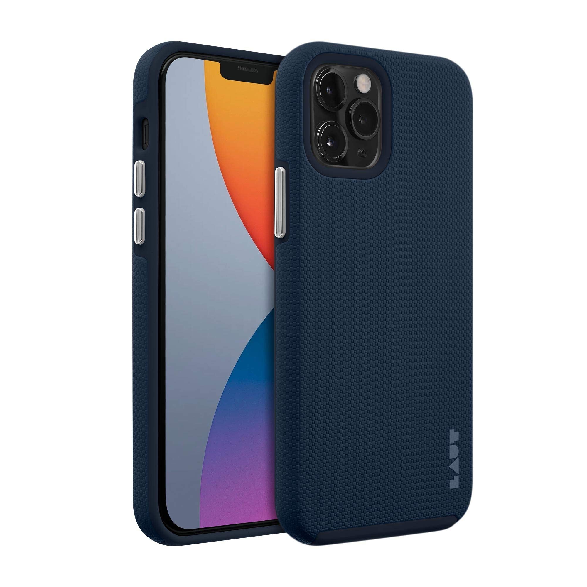 Laut Shield Case IPhone 12 Mini Indigo Dual Layer 13ft Impact Protection