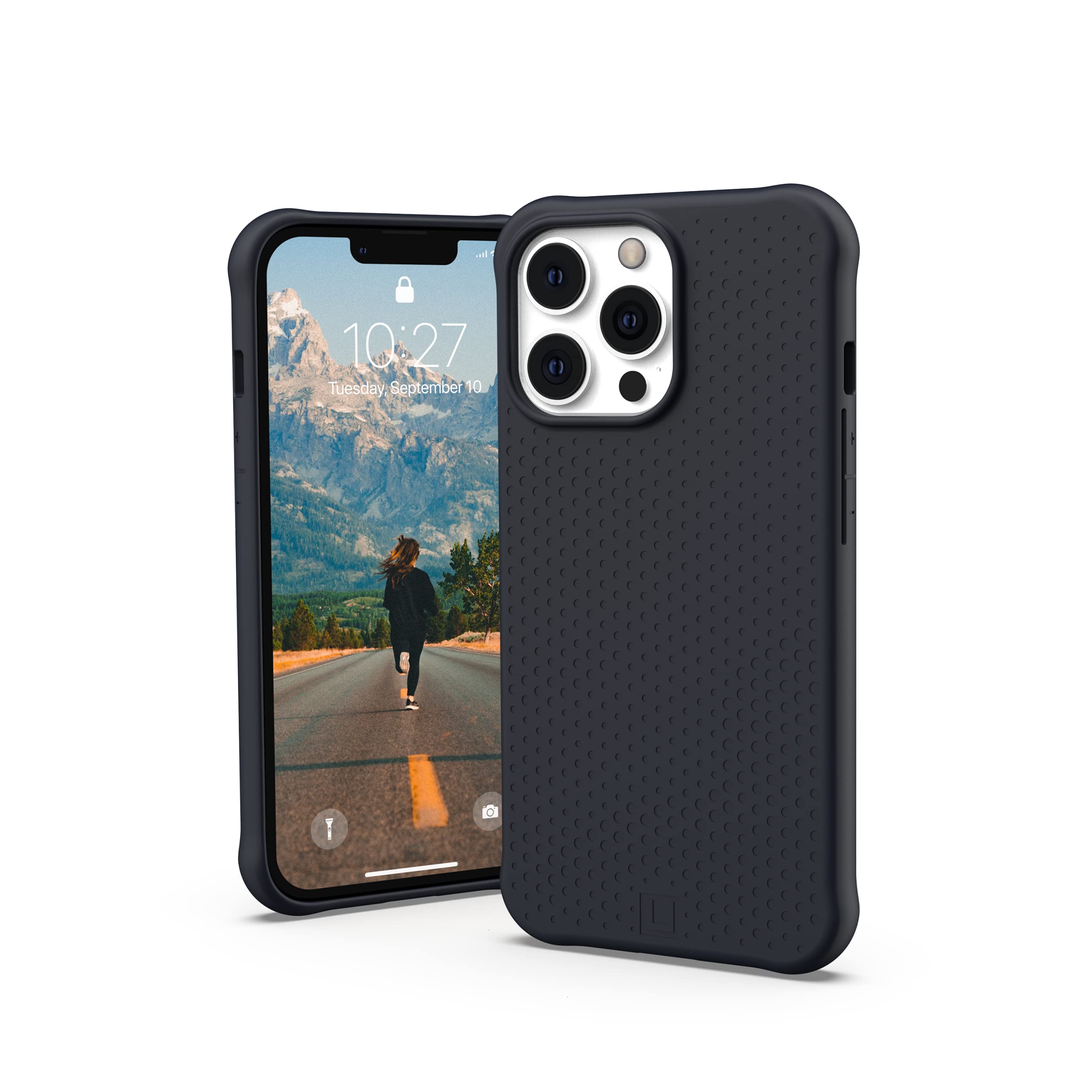 UAG iPhone 13 Pro Case Black Dot Slim Fit Impact Resistant 6.1 Inch