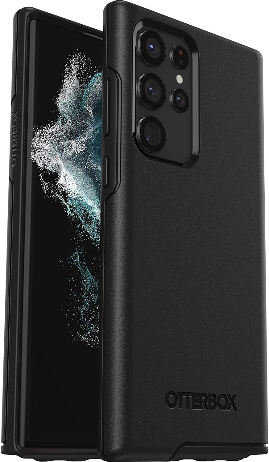 OtterBox Symmetry Series Protective Case For Samsung Galaxy S22 Ultra Black
