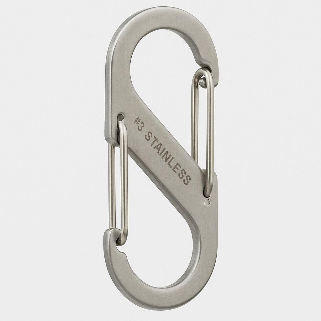 Nite Ize Stainless Steel S Biner Carabiner Outdoor Camping Gear Tool Clip