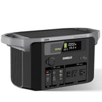 Portable Power Station 600W, 655Wh/182,000mAh Solar Generator with 100W USB-C Output & 120V Pure Sine Wave AC Outlets