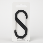 Nite Ize Size 4 S Biner Dual Carabiner Aluminum Charcoal Grey