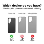OtterBox Defender Series Pro Rugged Case For Samsung Galaxy S23 Black