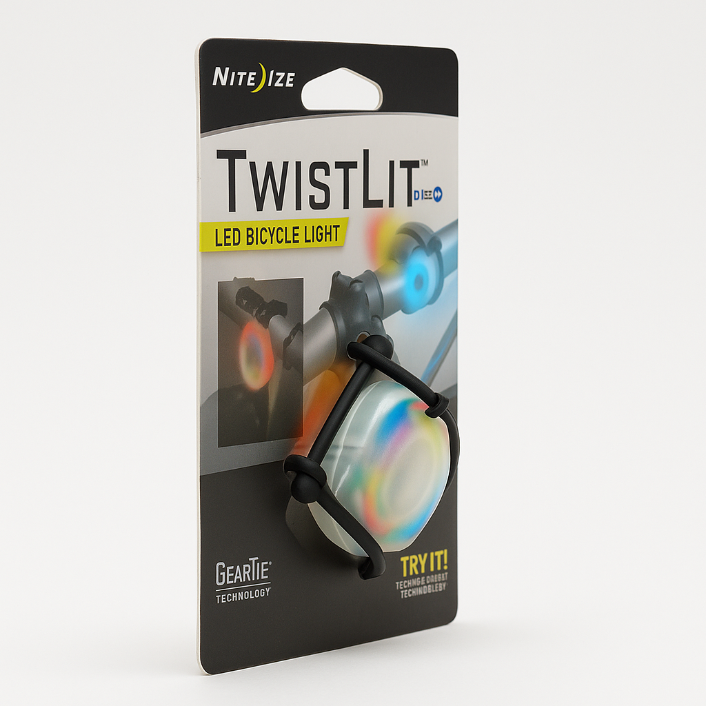 Nite Ize TwistLit LED Bicycle Light Disco Flashing Mode