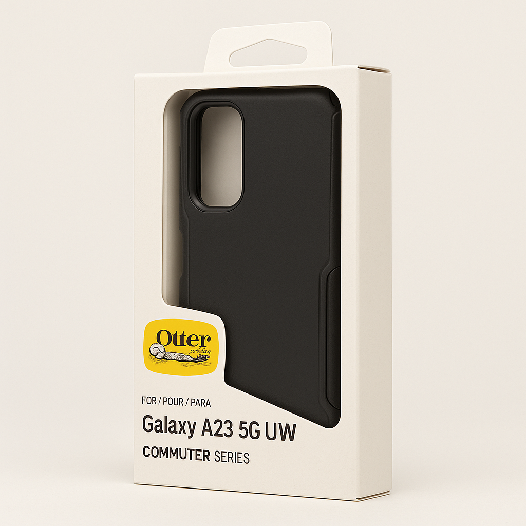 OtterBox Galaxy A23 5G UW Commuter Series Antimicrobial Protective Case