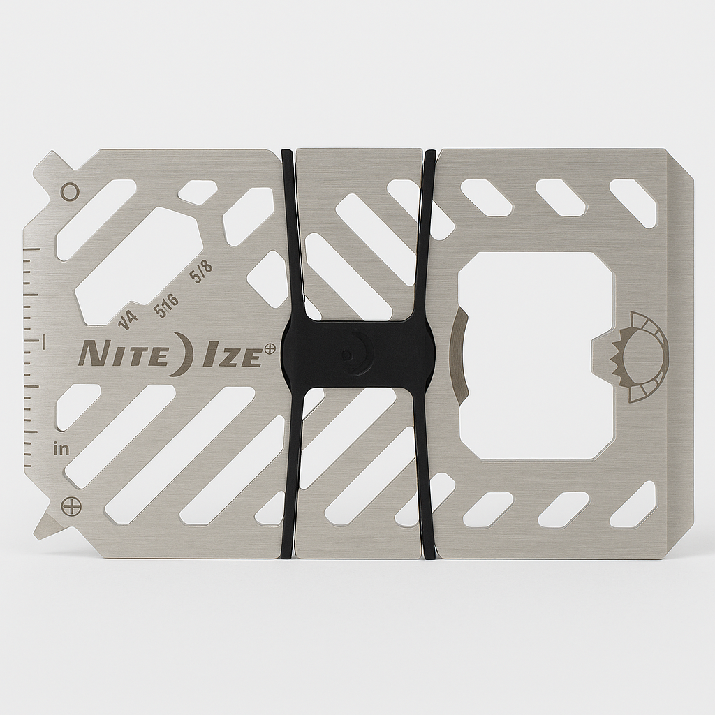 Nite Ize Financial Tool Stainless Steel Business Wallet