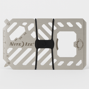 Nite Ize Financial Tool Stainless Steel Business Wallet