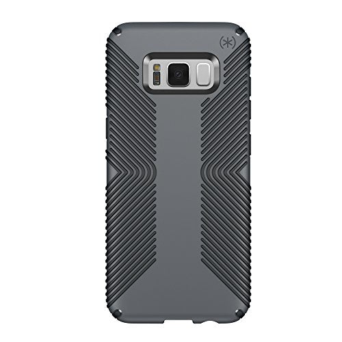 Speck Products Presidio Grip Cell Phone Case For Samsung Galaxy S8 Plus - Graphite Grey/Charcoal Grey