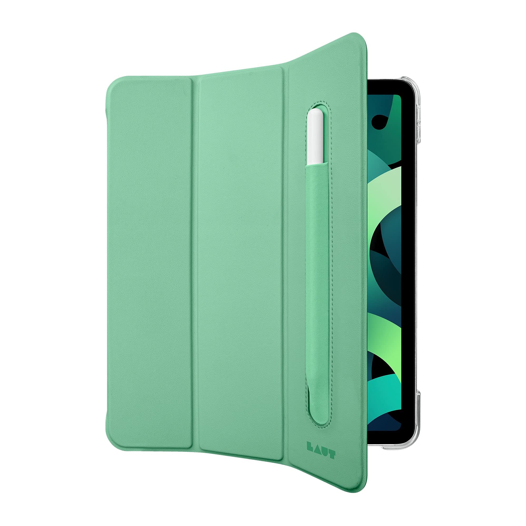 Laut Huex Folio Case iPad Air 10.9 Green Built In Pencil Holder