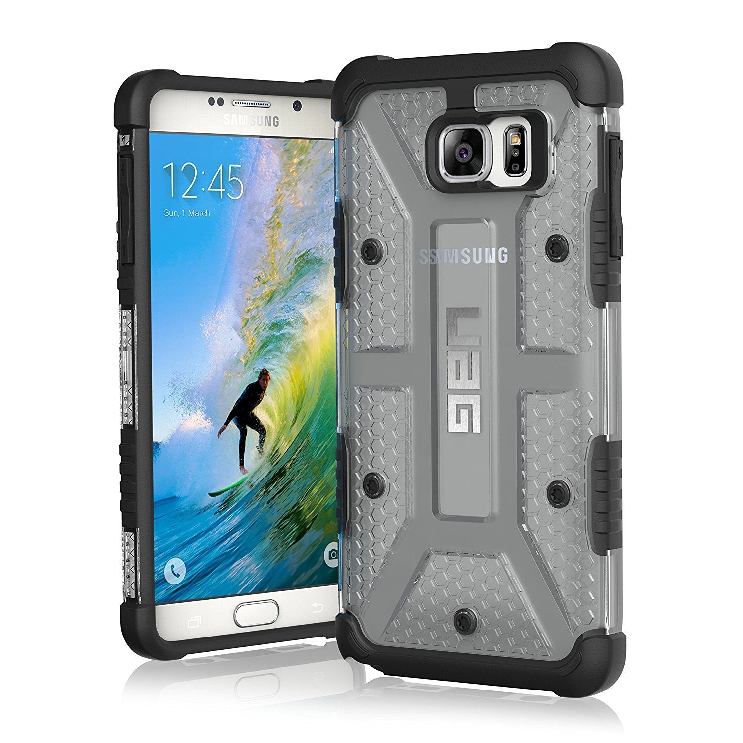 Urban Armor Gear UAG Samsung Galaxy Note 5 Ice Case Feather Light Drop Tested