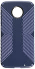 Speck Products Presidio Grip Cell Phone Case For Moto Z2 Force Edition - Marine Blue/Twilight Blue