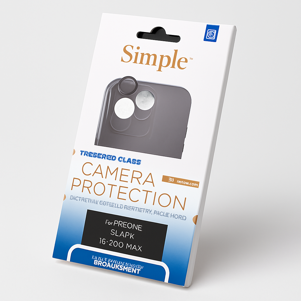 [810135814836] Simple Camera Protection For Iphone 16pro And 16pro Max (Only)