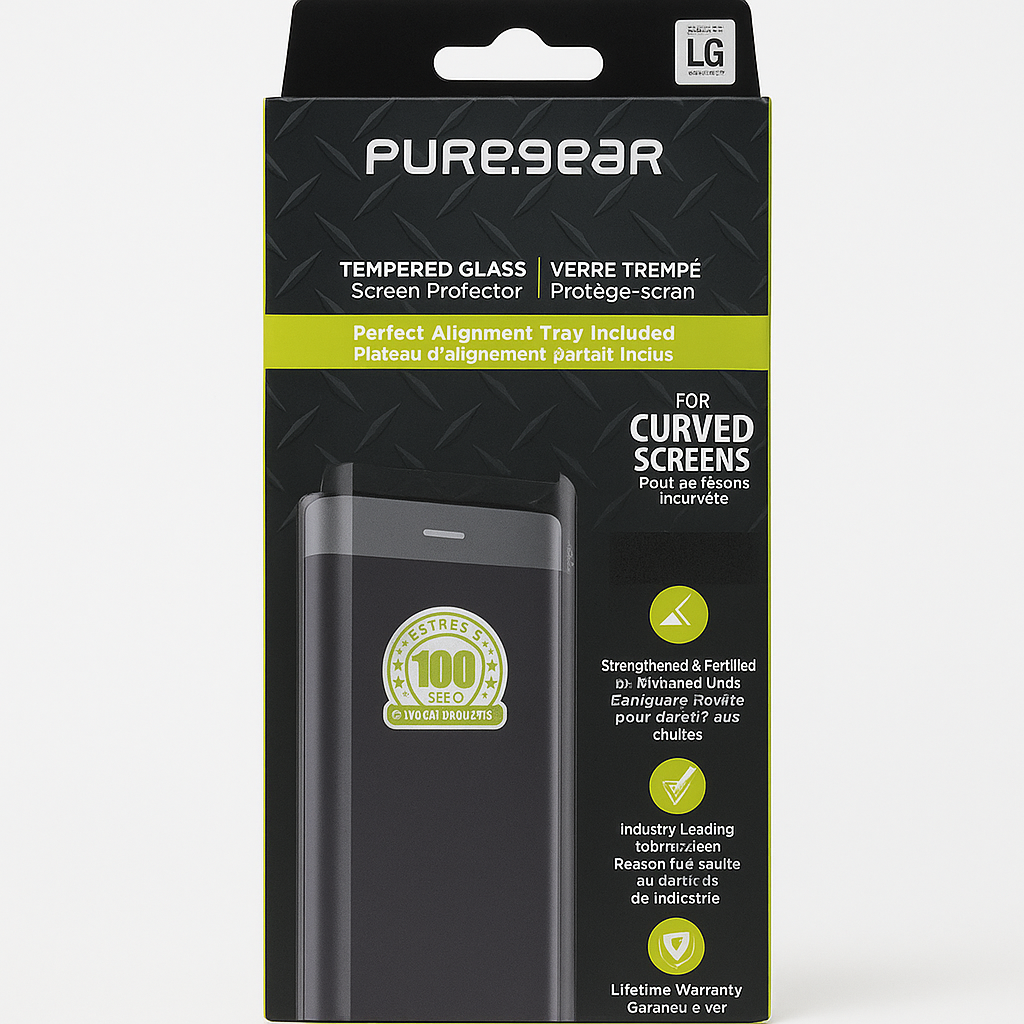 Puregear Steel 360 Tempered Glass Protector For Lg Velvet 5g / Velvet 5g Uw - 810032992538