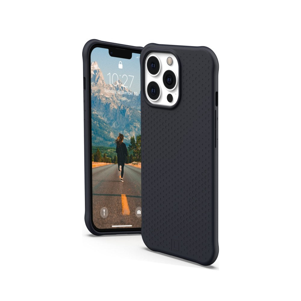 [810070363222] Urban Armor Gear [U By Uag Designed For Iphone 13 Pro Case Black Dot Slim Fit Lightweight Stylish Pattern Impact Resistant Antimicrobial Protective Phone Cover, [6.1-Inch Screen]