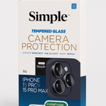 [810135810517] Simple Tempered Glass Camera Protection – Iphone 15 Pro / 15 Pro Max