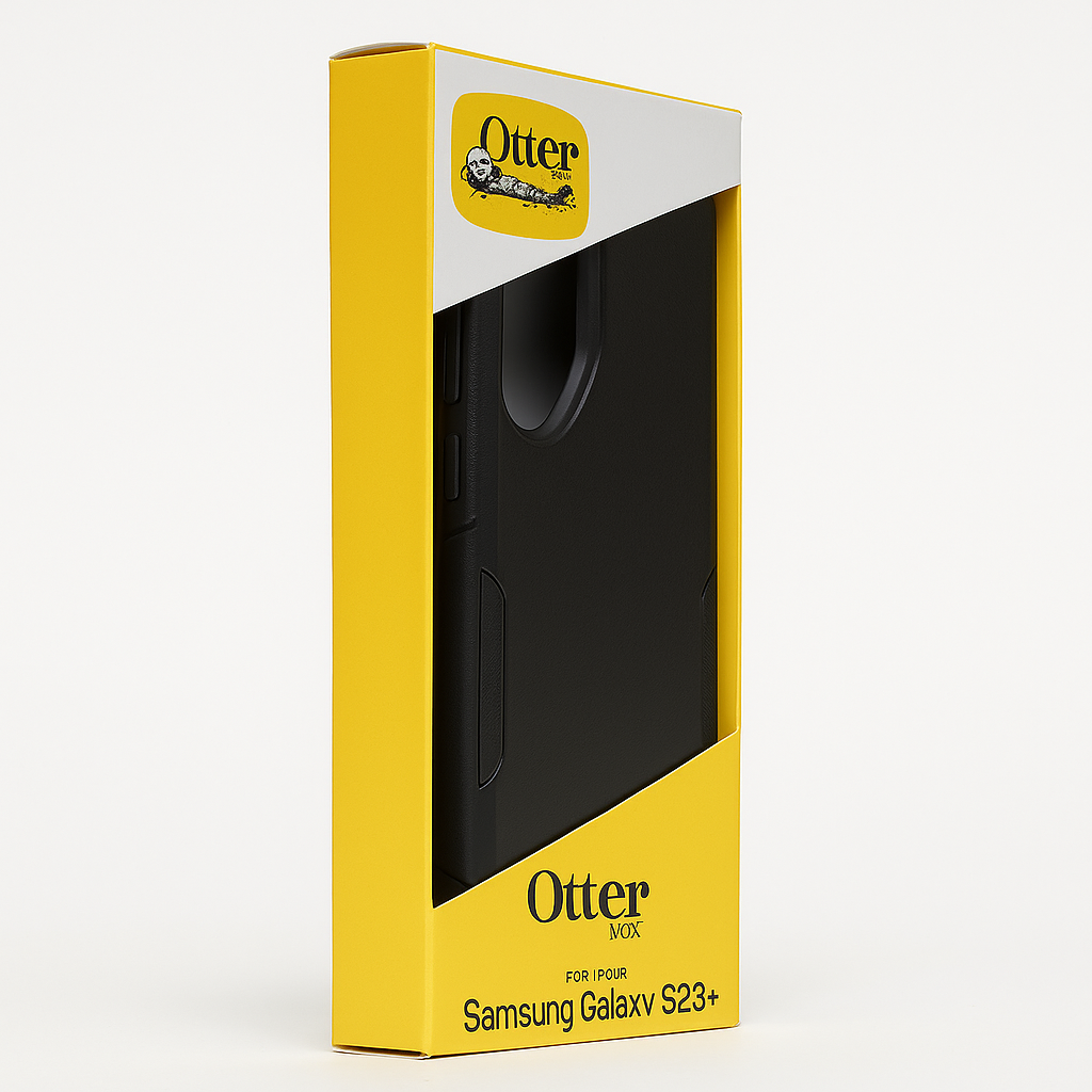OtterBox Commuter Series Protective Hard Case For Samsung Galaxy S23 Plus Black