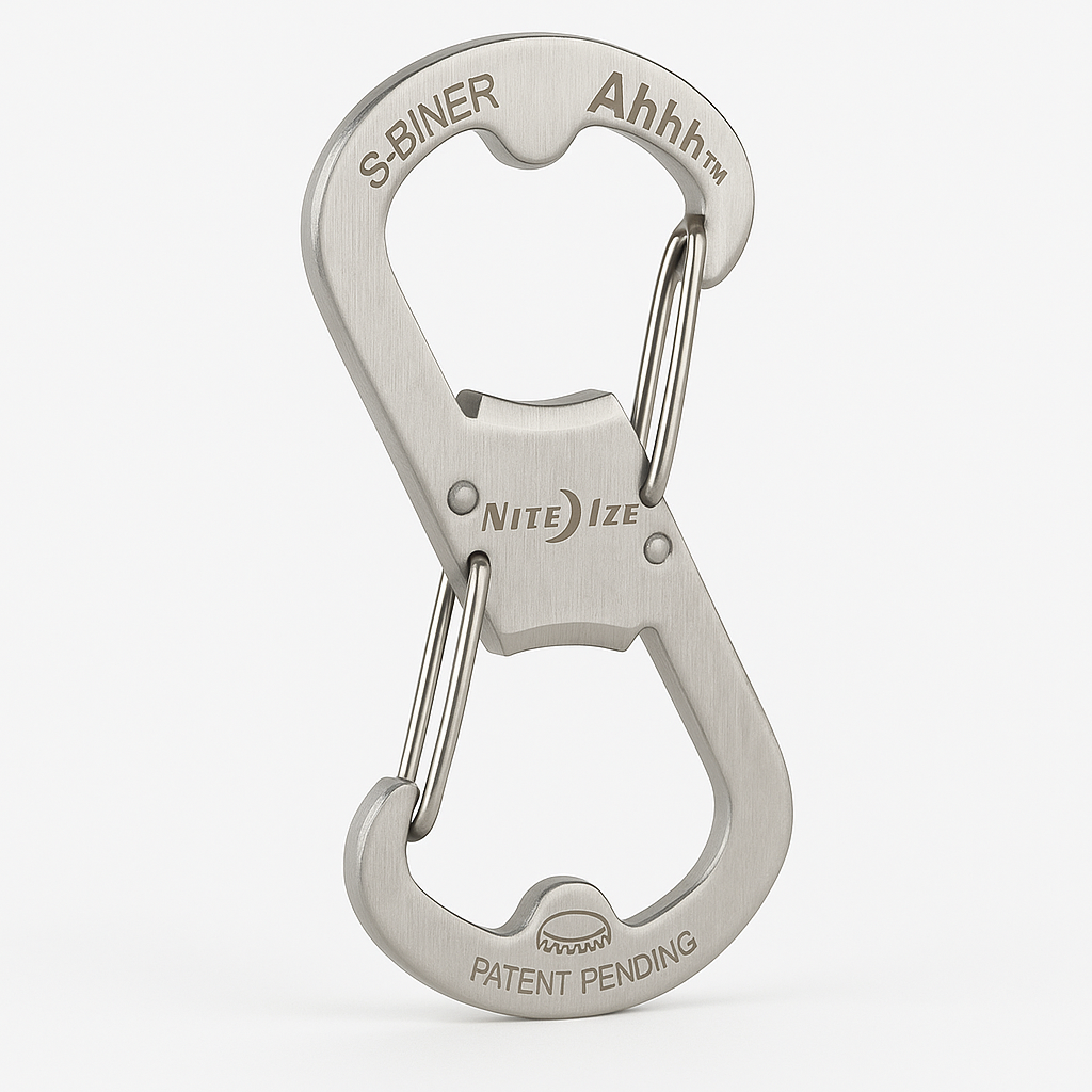 Nite Ize S Biner Stainless Steel Dual Bottle Opener Multi Tool