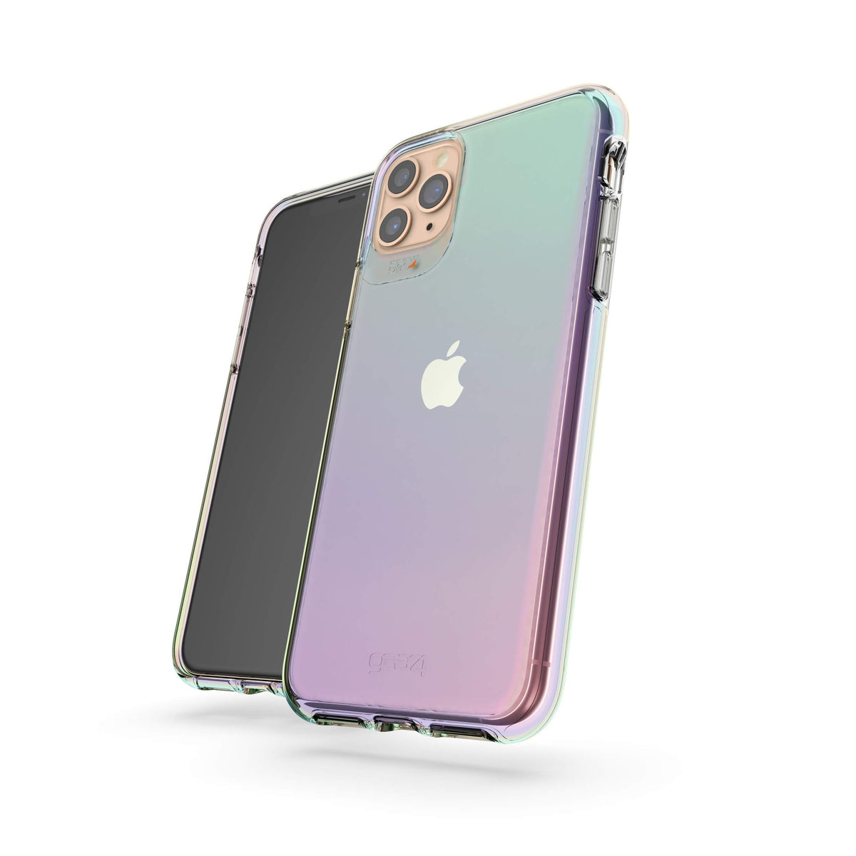 [840056100916] Zagg Gear4 Crystal Palace Iridescent Compatible With Iphone 11 Pro Max Case, Advanced Impact Protection With Integrated D3o Technology, Anti-Yellowing, Phone Cover – Iridescent (702003725)