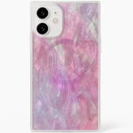 Flaunt Square Protective Case For Iphone 17 MagSafe Shockproof Pink Pearl