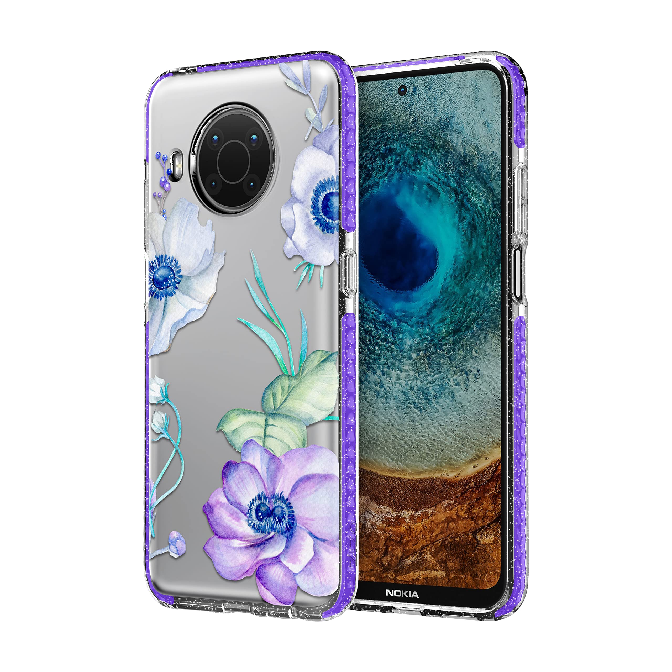 Zizo Divine Series For Nokia X100 Case Thin Protective Cover Lilac