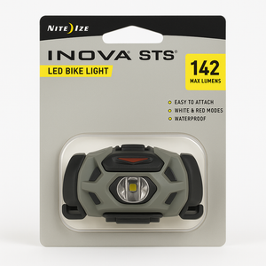 Nite Ize Sts Led Bike Light For Cycling Safety Daytime Riding