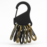 Nite Ize KeyRack S Biner Black Camo Durable Aluminum Key Organizer