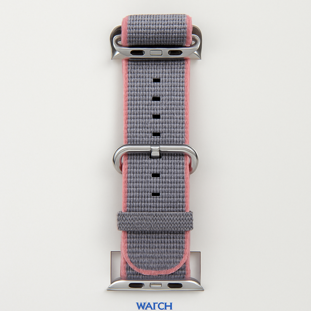 Casetify Apple Watch Band Nylon Fabric All Series 38mm Pink