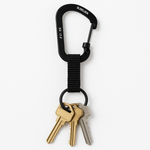 Nite Ize SlideLock Aluminum Locking Carabiner 25 Lb Key Ring