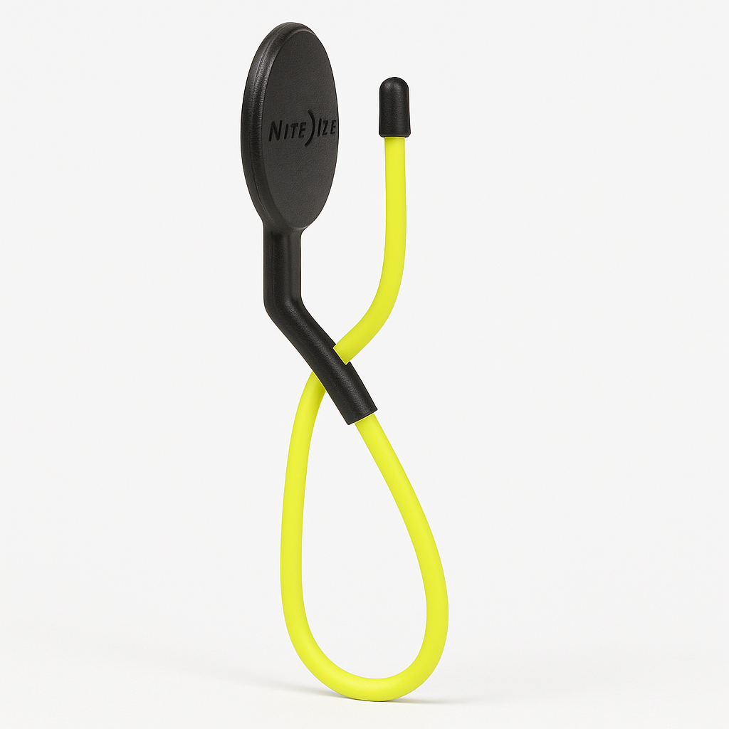 Nite Ize Gear Tie Dockable Twist Tie 12-Inch Neon Yellow