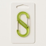 Nite Ize Plastic S Biner Carabiners Transparent Lime 2 Pack Outdoor Clip