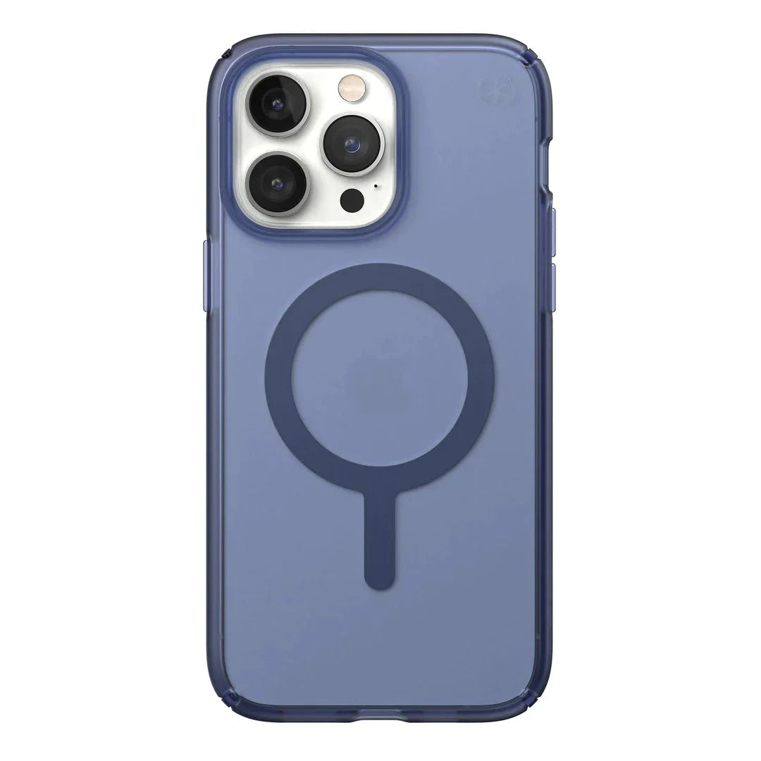 Speck Presidio Perfect Clear Magsafe Case For Apple Iphone 13 Pro - Coastal Blue