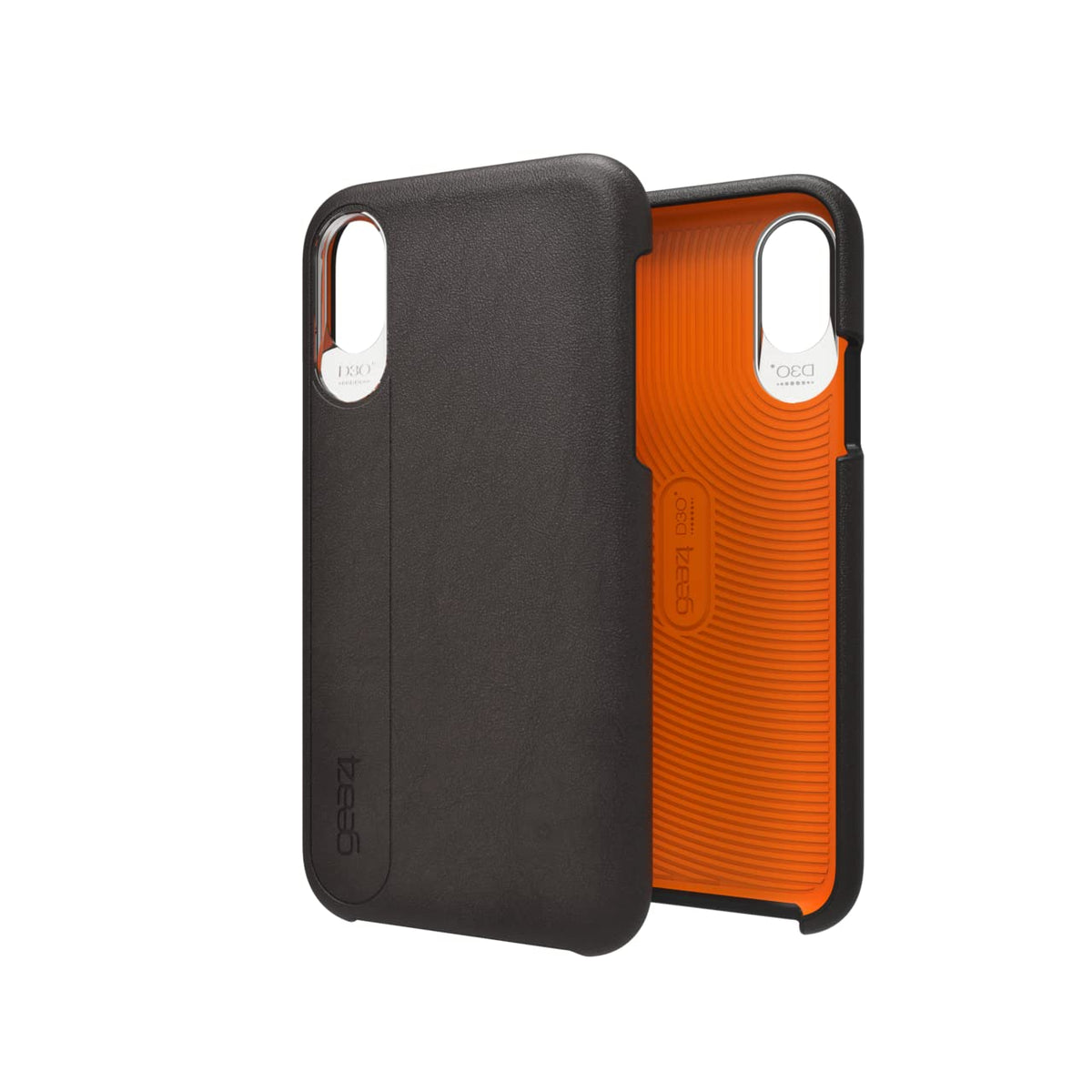 Gear4 Knightsbridge Leather Case For iPhone X And Xs With D3O Protection Black