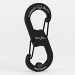 Nite Ize Ahhh Dual Carabiner Bottle Opener Multi Tool Black