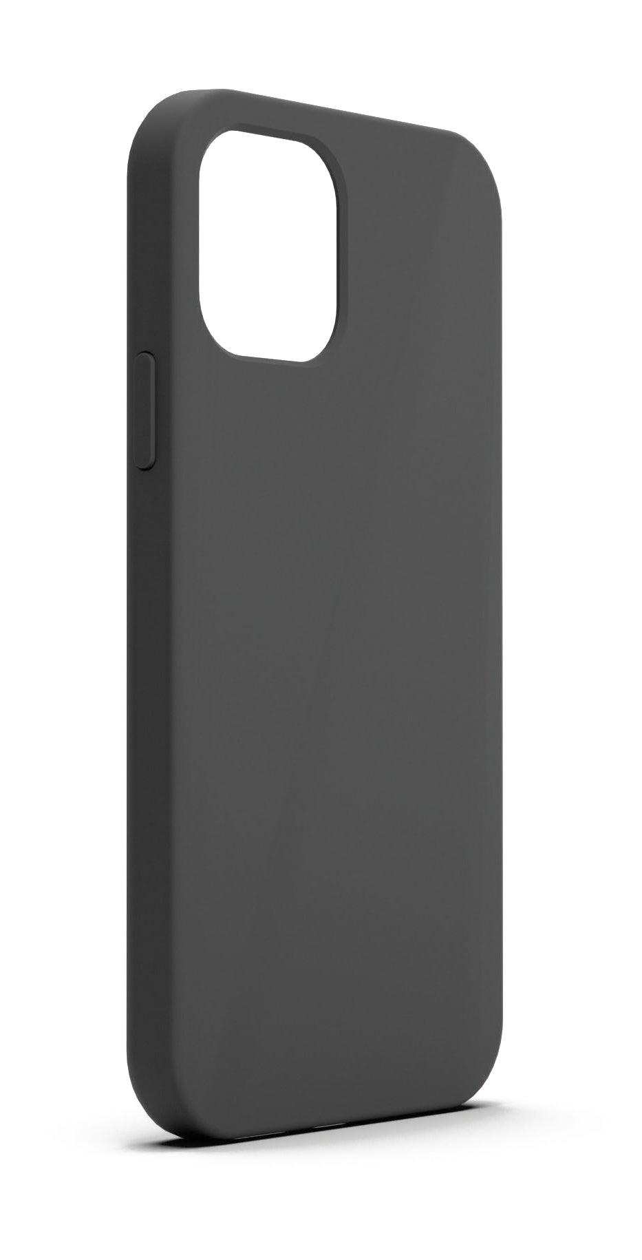 Base Liquid Silicone Case For iPhone 12 Pro Max 6.7 Black