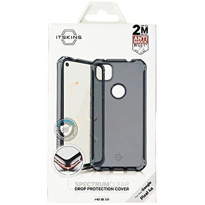 Itskins Spectrum Clear Gel Case Google Pixel 4a Smoke Slim Fit