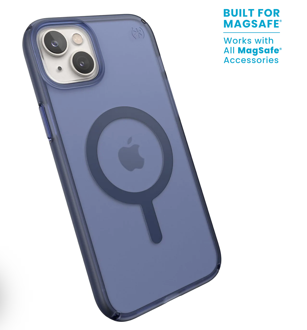 Speck Presidio Perfect-Mist MagSafe Case For iPhone 14 Plus Coastal Blue