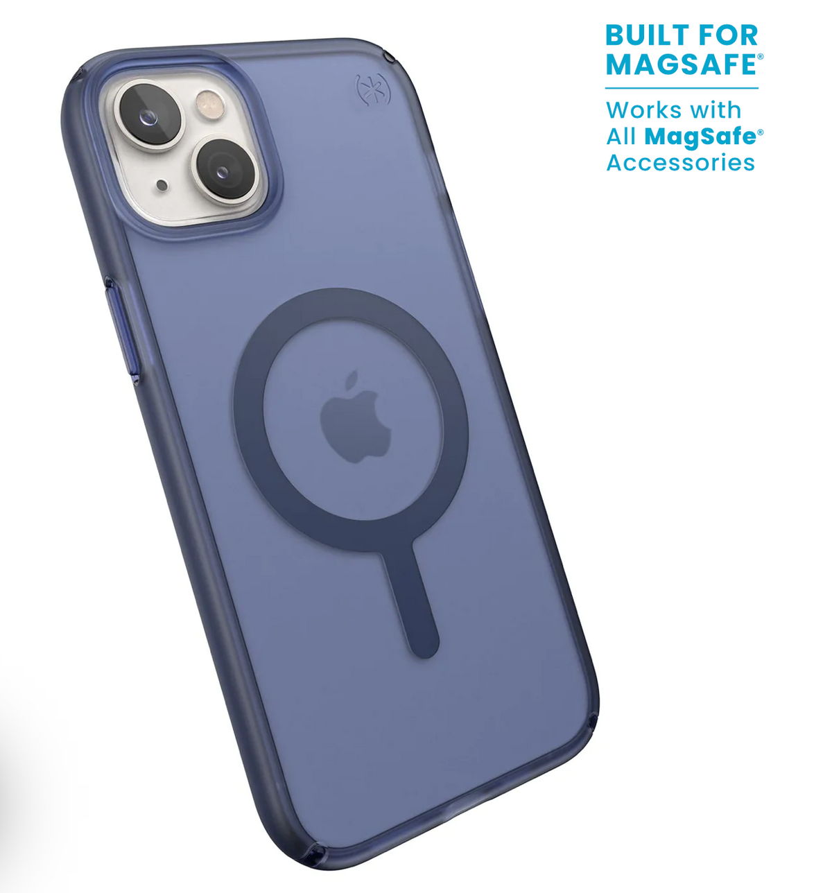 Speck Presidio Perfect-Mist MagSafe Case For iPhone 14 Plus Coastal Blue
