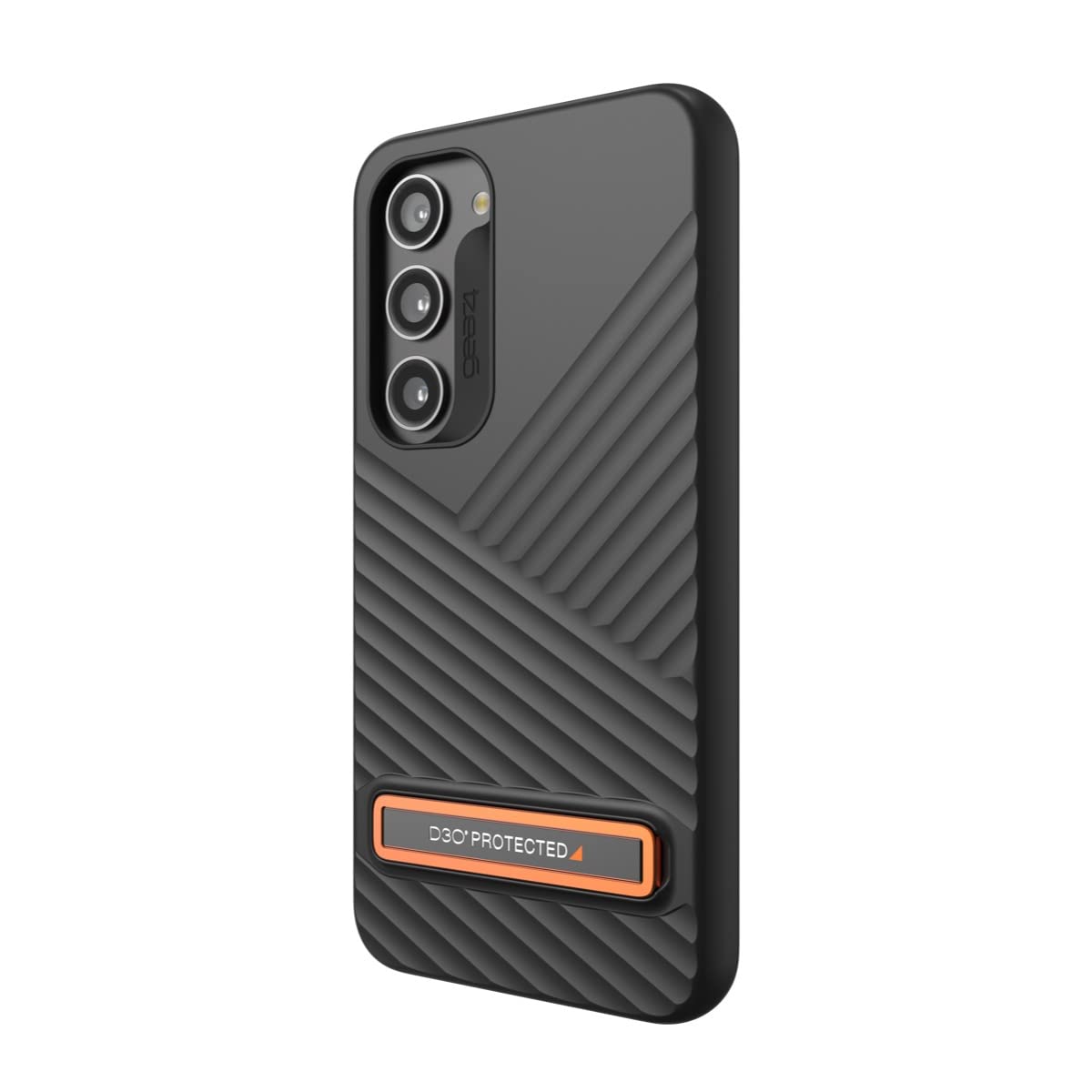 Zagg Gear4 Denali Samsung Galaxy S23 Series Phone Case With Kickstand, D30 Drop Protection Up To 16ft / 5m, Works With Wireless Charging Systems, Reinforced Backplate With Edge-To-Edge Protection