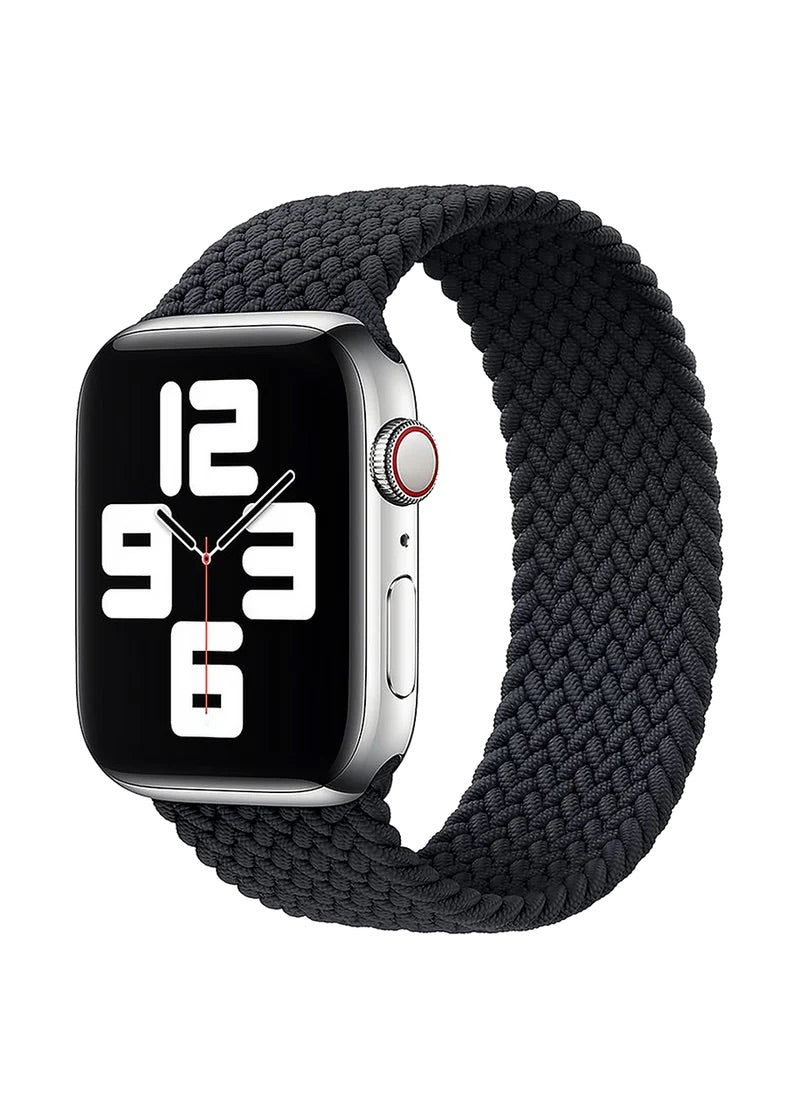Itskins Nylon Watch Band For Apple Watch 44mm In Black