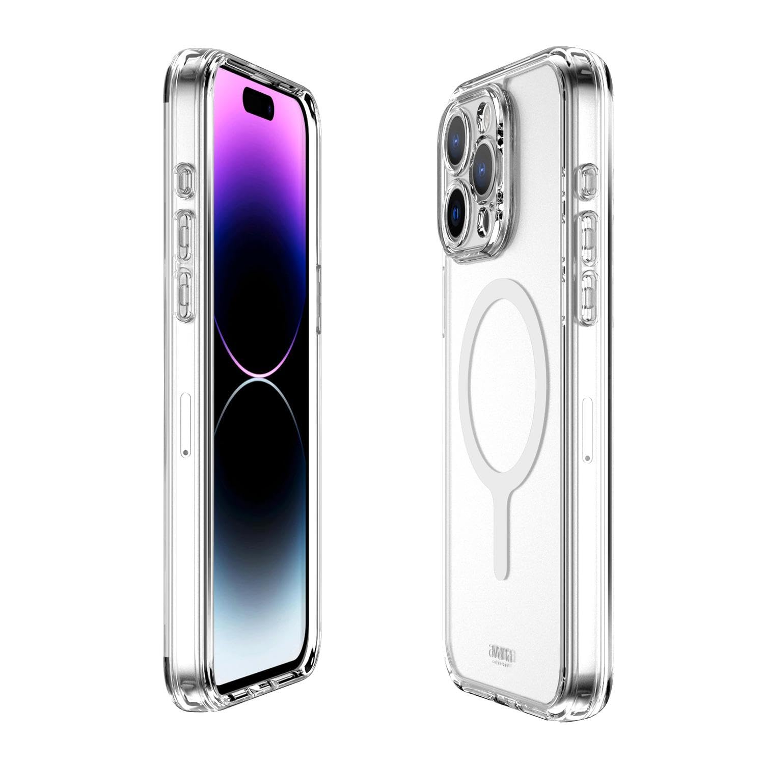 Avana Ice Clear MagSafe Case For iPhone 15 Pro Max Clear