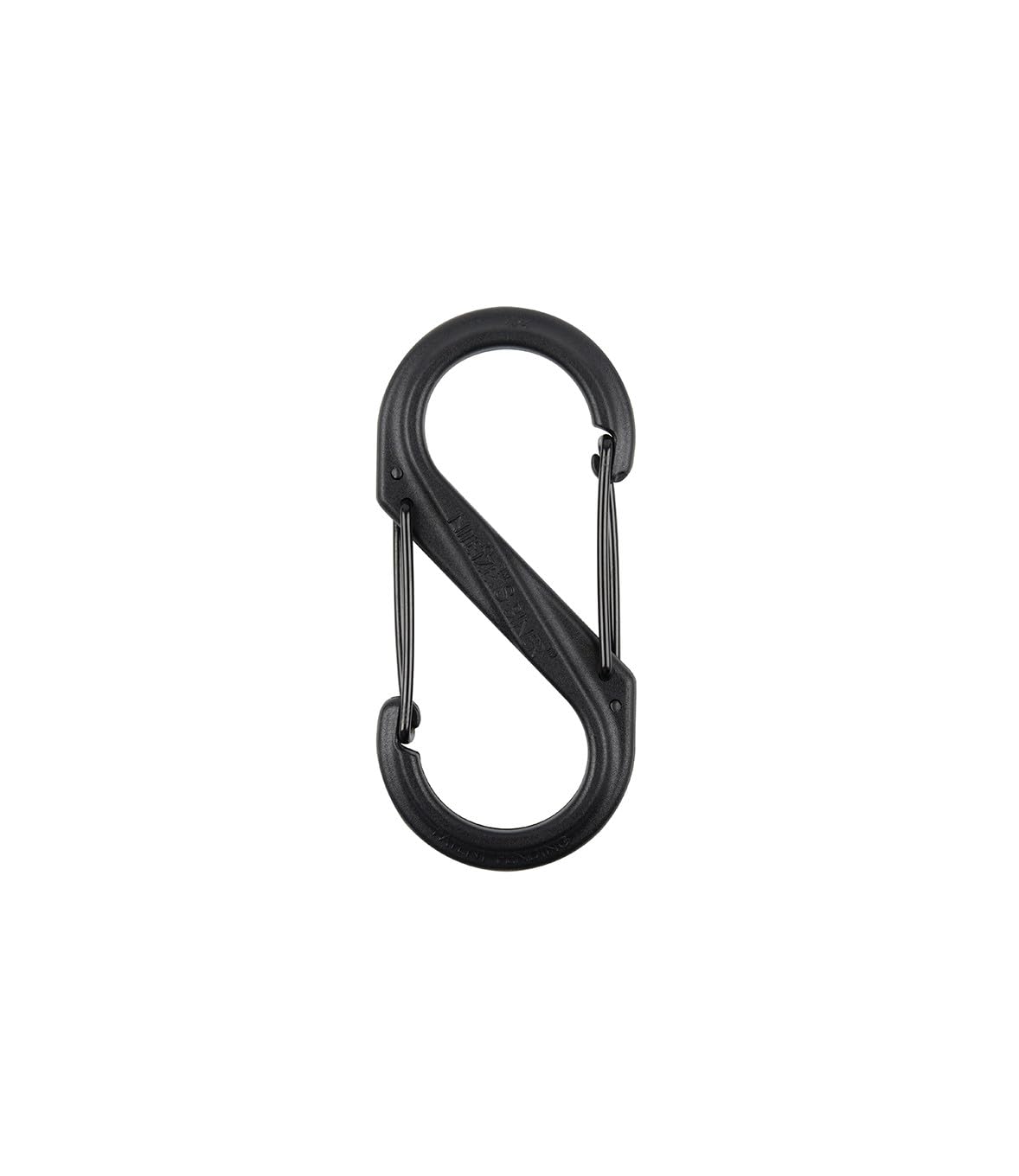 Nite Ize S-Biner Plastic Size #4 Black/Black Gates